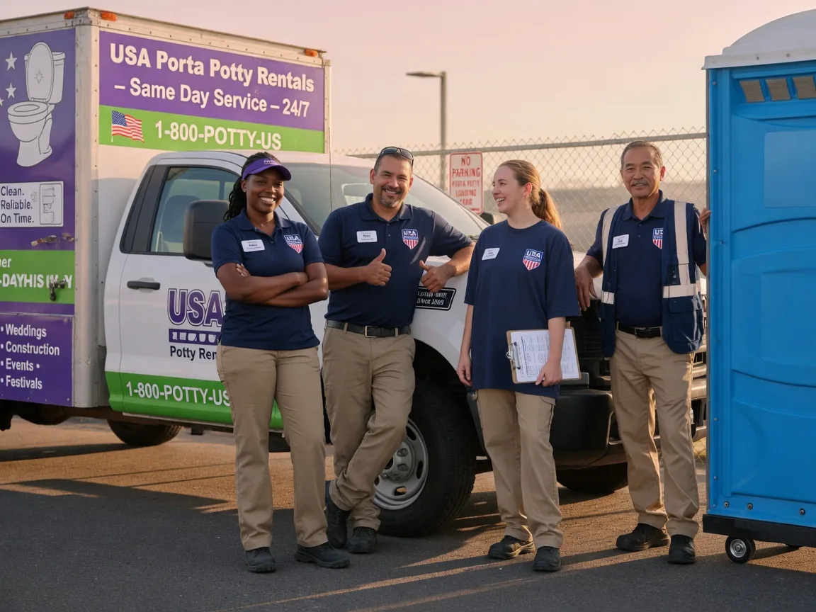 Porta Potty Rental company in Delano, CA