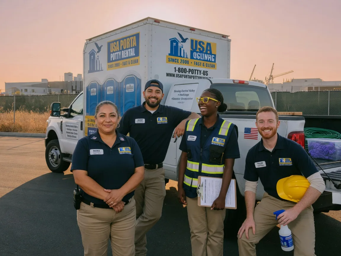 Portable Toilet Rental company in Delano, CA